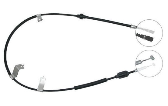 Vajer, parkeringsbroms K13938 ABS