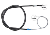 Vajer, parkeringsbroms K13950 ABS