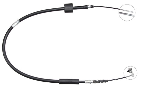 Vajer, parkeringsbroms K13975 ABS