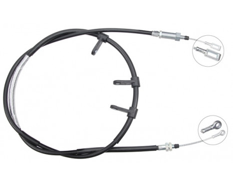 Vajer, parkeringsbroms K13984 ABS