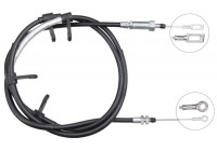 Vajer, parkeringsbroms K13986 ABS