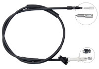 Vajer, parkeringsbroms K14021 ABS