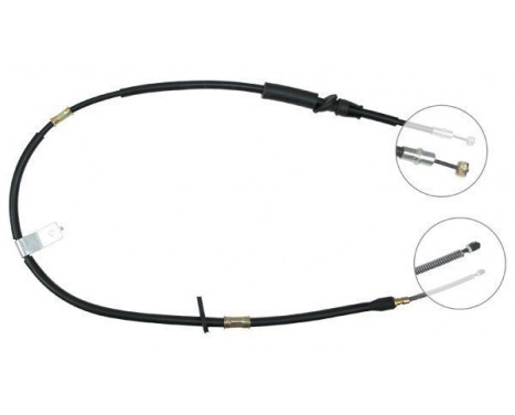 Vajer, parkeringsbroms K14037 ABS