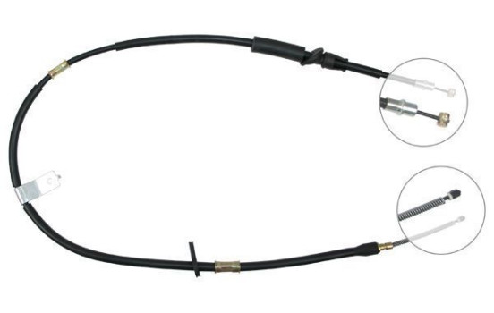 Vajer, parkeringsbroms K14037 ABS