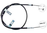 Vajer, parkeringsbroms K14065 ABS