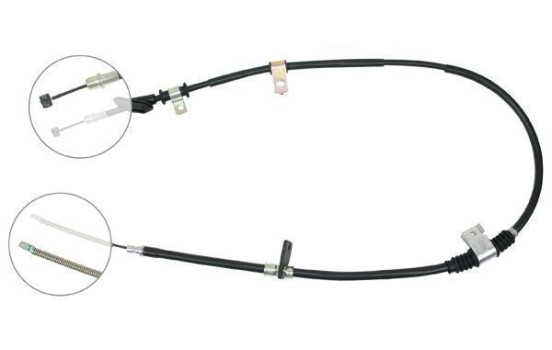 Vajer, parkeringsbroms K14067 ABS