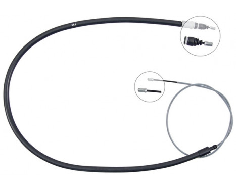 Vajer, parkeringsbroms K14079 ABS
