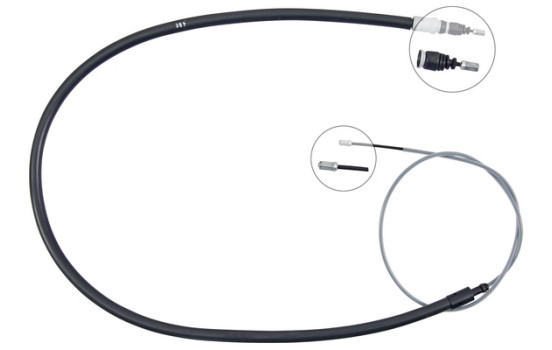Vajer, parkeringsbroms K14079 ABS