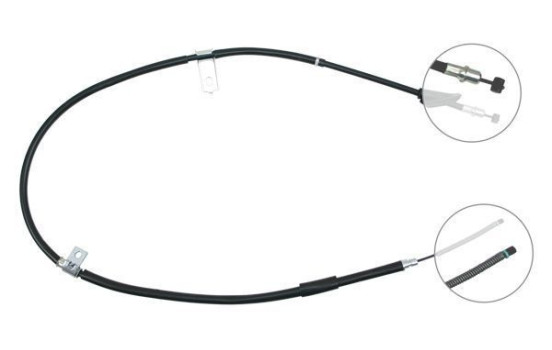 Vajer, parkeringsbroms K14098 ABS