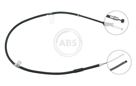 Vajer, parkeringsbroms K14098 ABS, bild 3