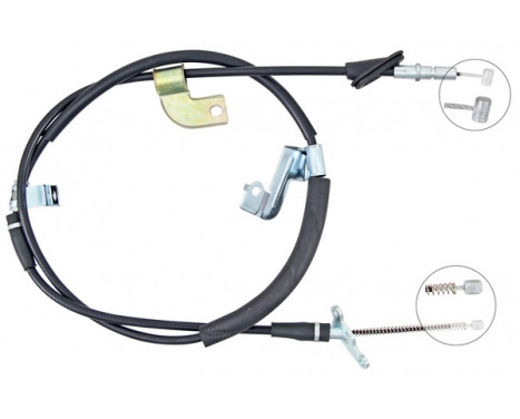 Vajer, parkeringsbroms K14105 ABS