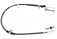 Vajer, parkeringsbroms K14118 ABS