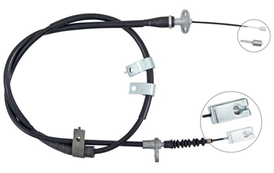 Vajer, parkeringsbroms K14125 ABS