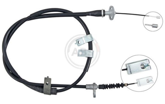 Vajer, parkeringsbroms K14125 ABS, bild 2