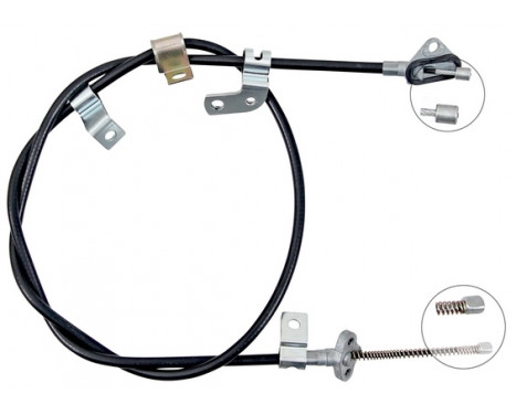 Vajer, parkeringsbroms K14132 ABS