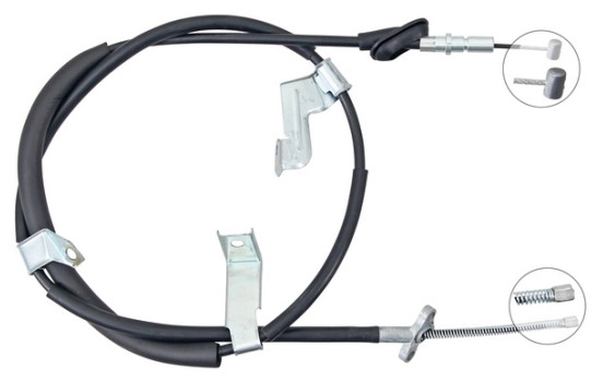 Vajer, parkeringsbroms K14135 ABS