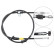 Vajer, parkeringsbroms K14747 ABS