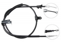 Vajer, parkeringsbroms K14847 ABS