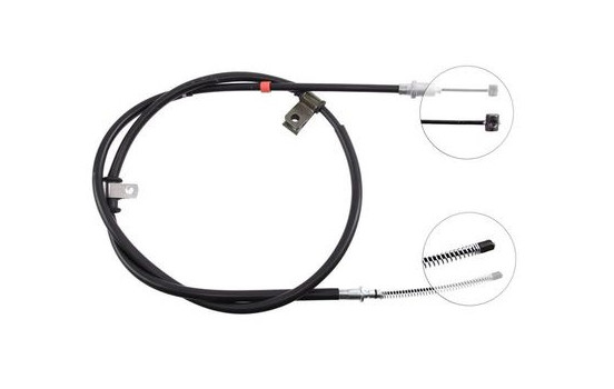 Vajer, parkeringsbroms K14878 ABS, bild 2