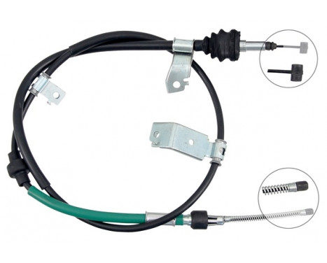 Vajer, parkeringsbroms K15004 ABS