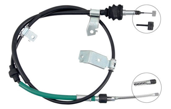 Vajer, parkeringsbroms K15004 ABS