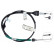 Vajer, parkeringsbroms K15005 ABS