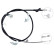 Vajer, parkeringsbroms K15006 ABS