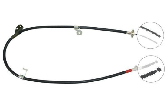 Vajer, parkeringsbroms K15067 ABS