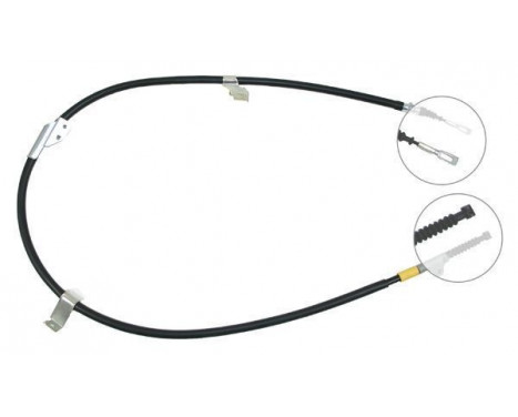 Vajer, parkeringsbroms K15077 ABS