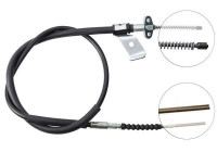 Vajer, parkeringsbroms K15188 ABS