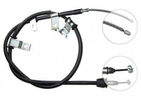 Vajer, parkeringsbroms K15358 ABS