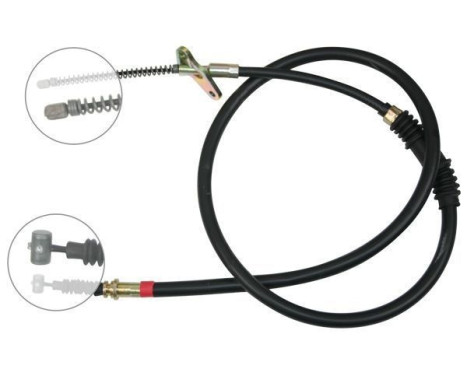 Vajer, parkeringsbroms K15407 ABS