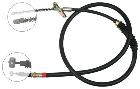 Vajer, parkeringsbroms K15407 ABS