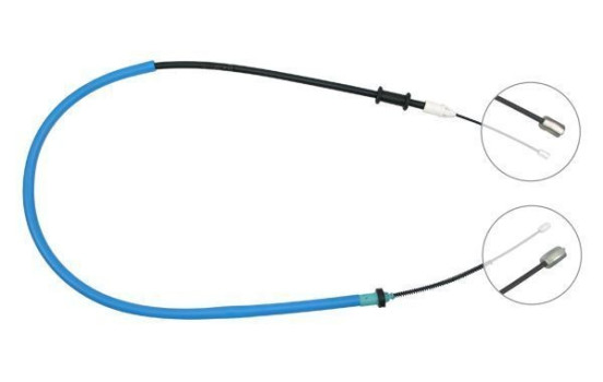 Vajer, parkeringsbroms K15628 ABS