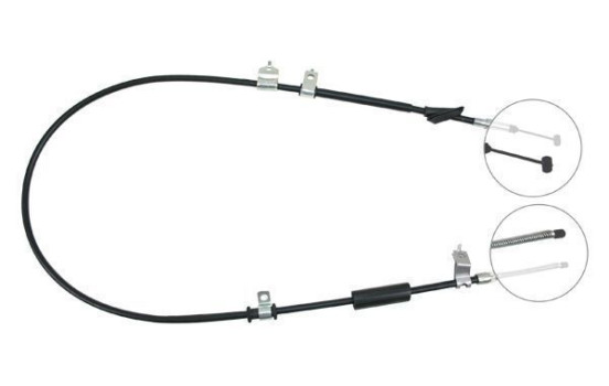 Vajer, parkeringsbroms K15687 ABS