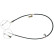 Vajer, parkeringsbroms K15947 ABS