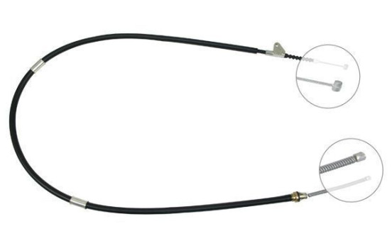 Vajer, parkeringsbroms K15968 ABS