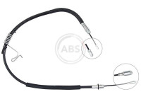 Vajer, parkeringsbroms K16034 ABS