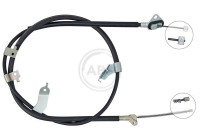 Vajer, parkeringsbroms K16073 ABS