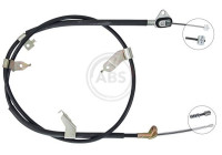 Vajer, parkeringsbroms K16074 ABS