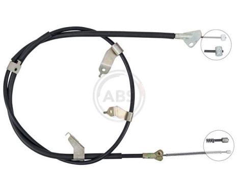 Vajer, parkeringsbroms K16083 ABS