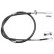 Vajer, parkeringsbroms K16088 ABS