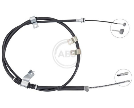 Vajer, parkeringsbroms K16093 ABS