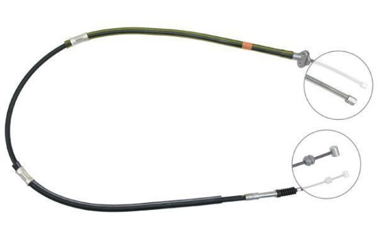 Vajer, parkeringsbroms K16358 ABS
