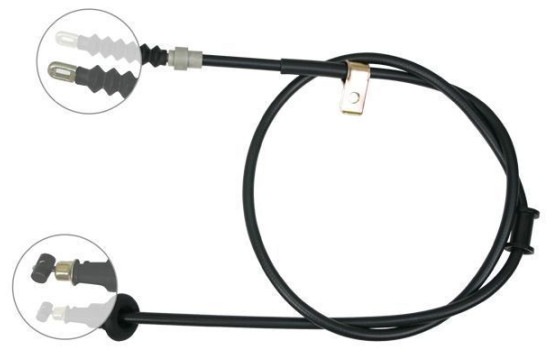 Vajer, parkeringsbroms K16637 ABS
