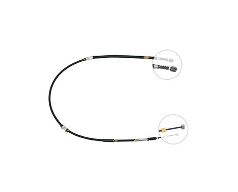 Vajer, parkeringsbroms K16688 ABS, bild 2