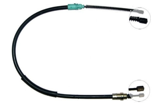 Vajer, parkeringsbroms K16748 ABS