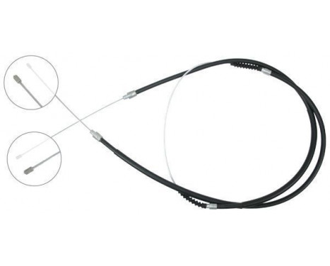 Vajer, parkeringsbroms K16825 ABS