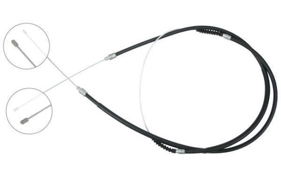 Vajer, parkeringsbroms K16825 ABS