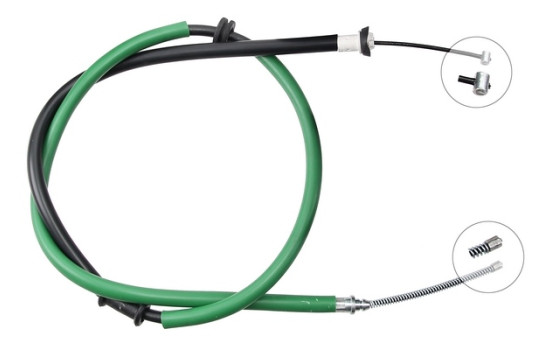 Vajer, parkeringsbroms K16837 ABS